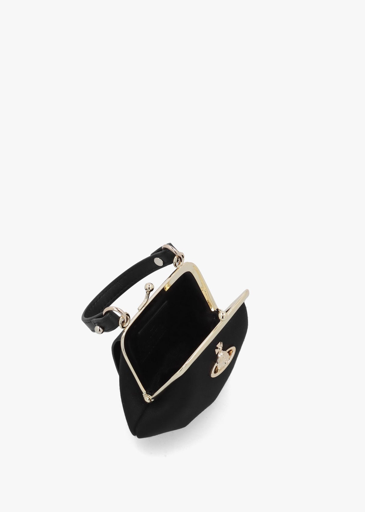 Mini Granny Frame Black Purse