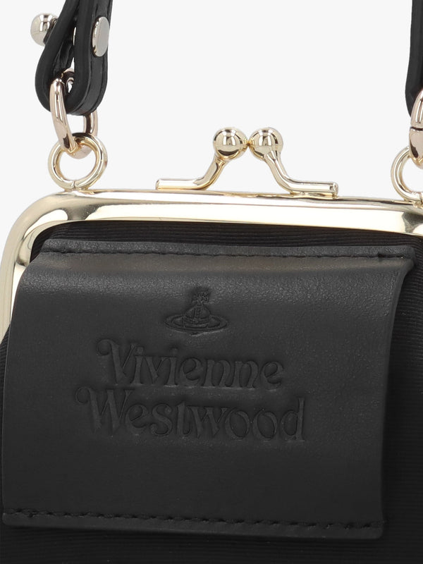 Mini Granny Frame Black Purse