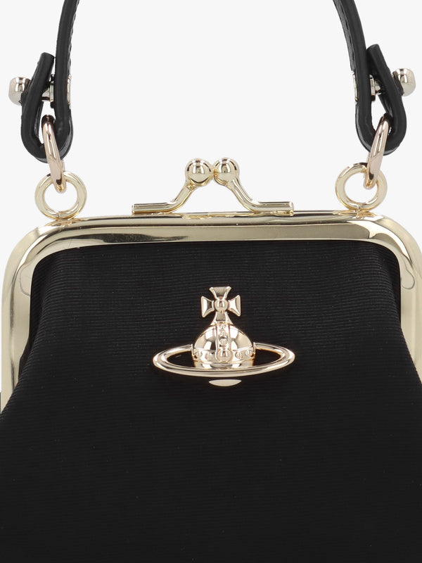 Mini Granny Frame Black Purse