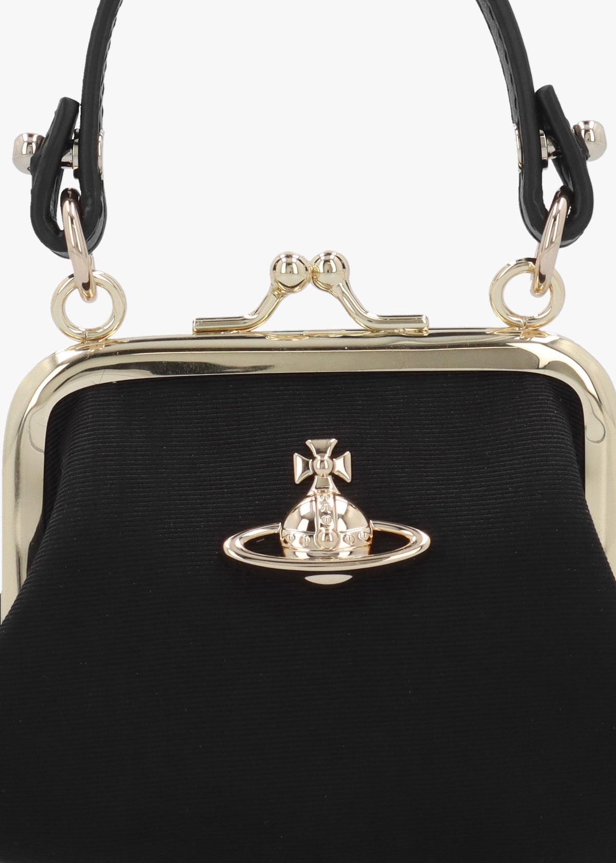 Mini Granny Frame Black Purse