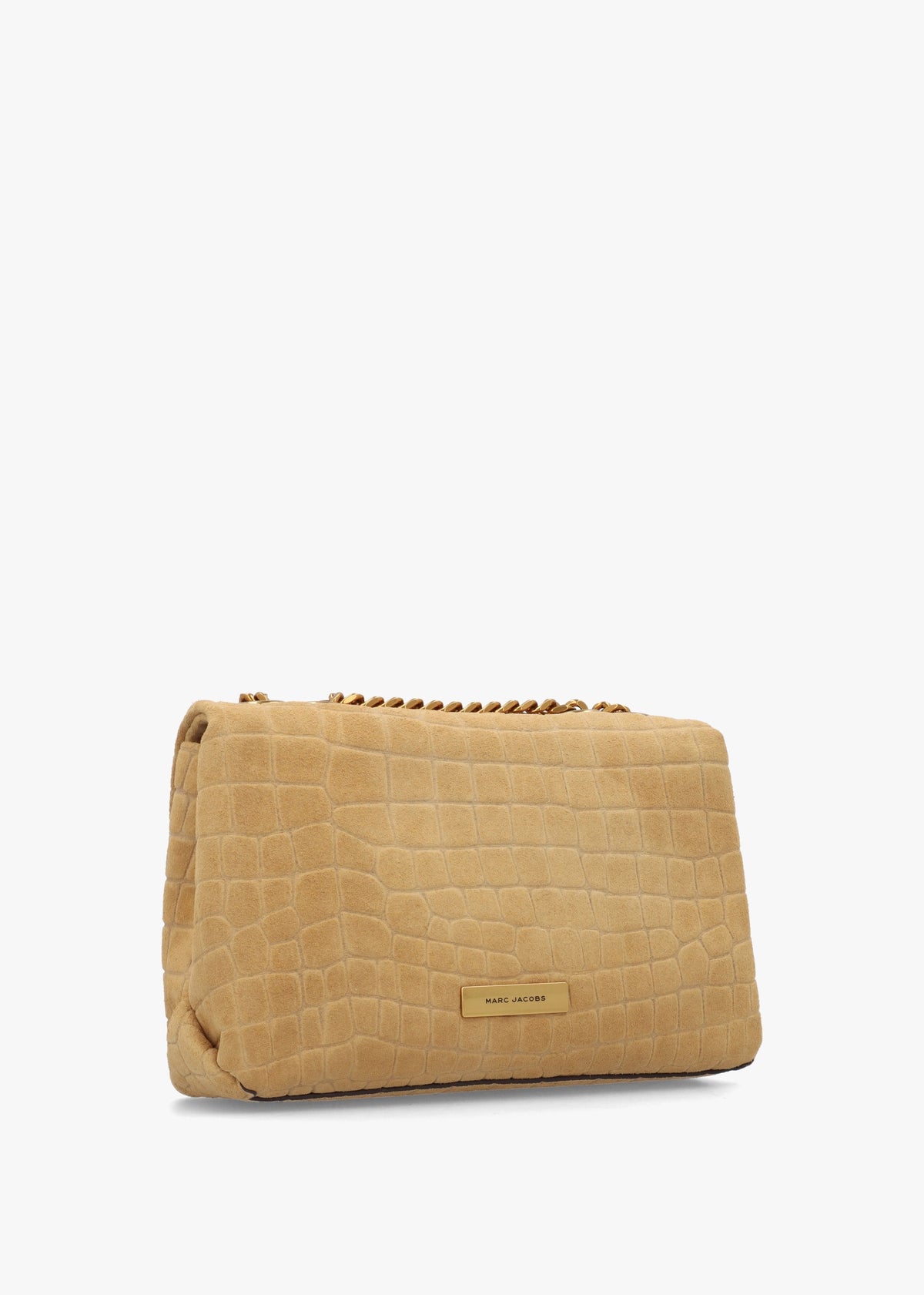 The Suede Croc Slim Dual Convertible Sahara Shoulder Bag