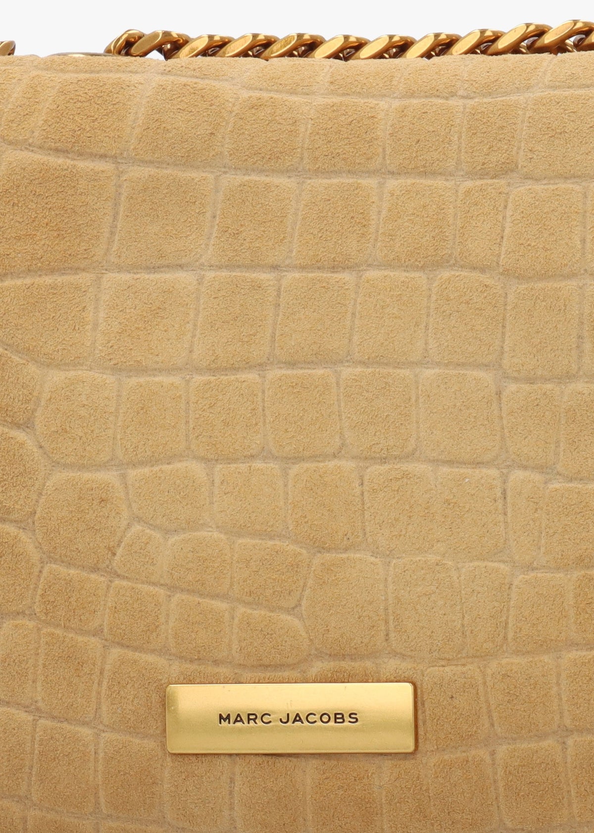 The Suede Croc Slim Dual Convertible Sahara Shoulder Bag