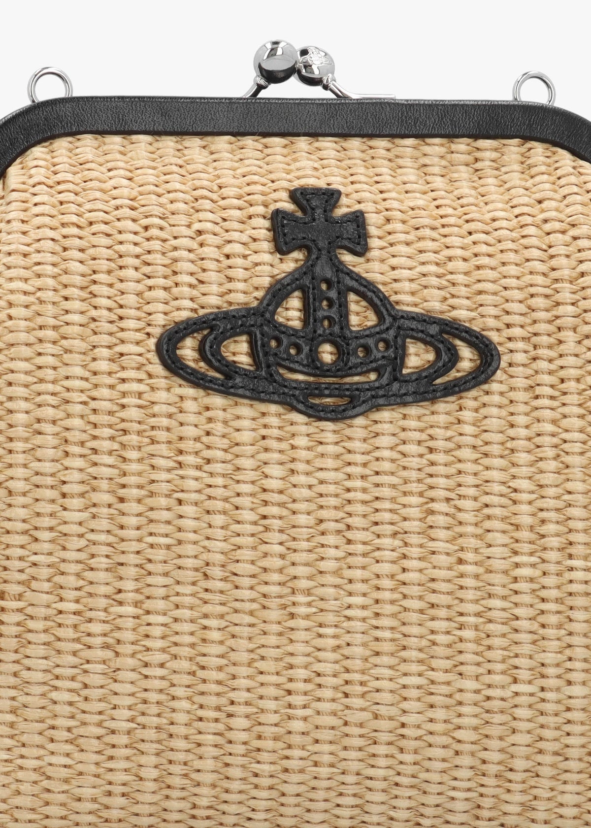 Raffia Natural Clutch Bag