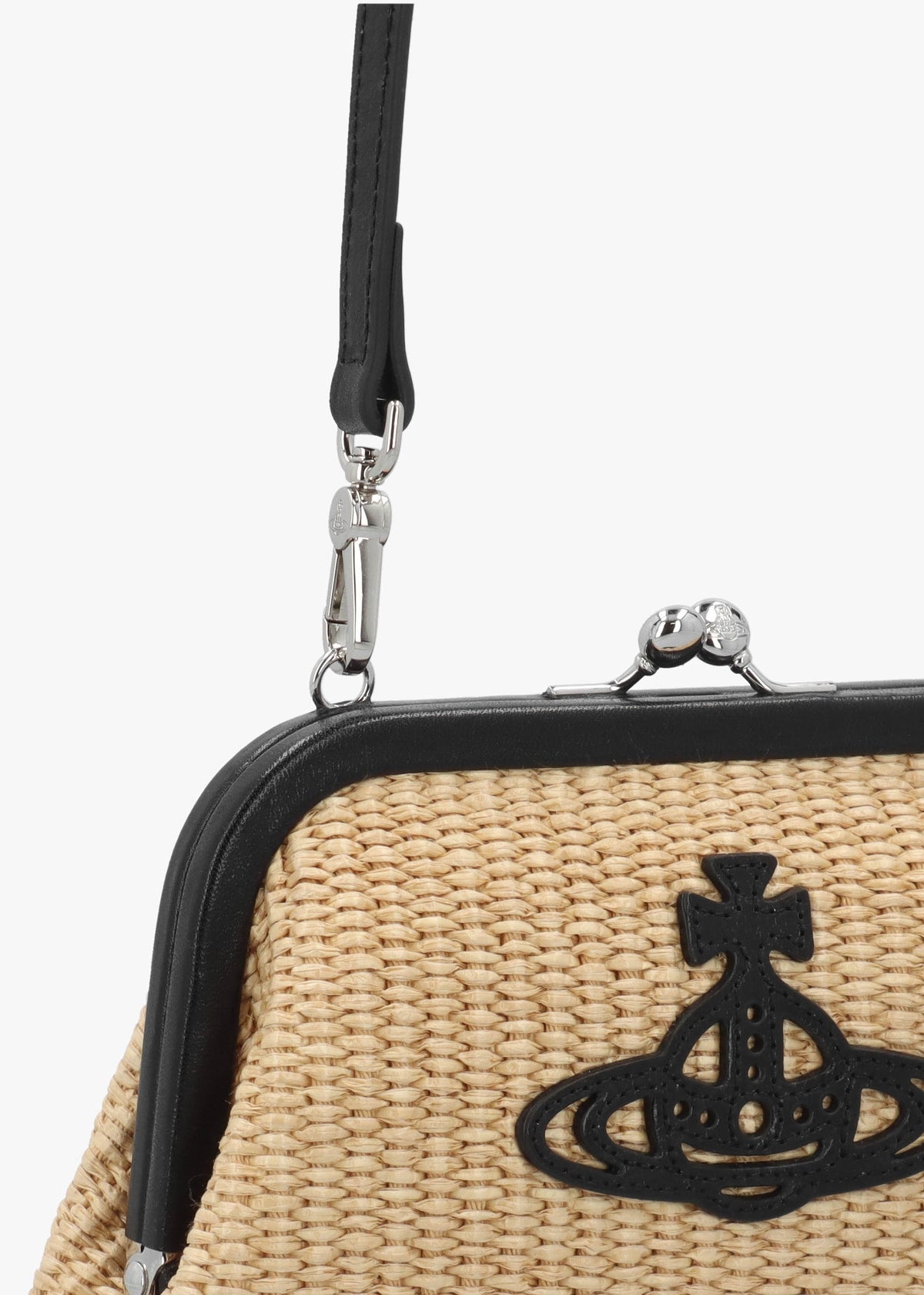 Raffia Natural Clutch Bag