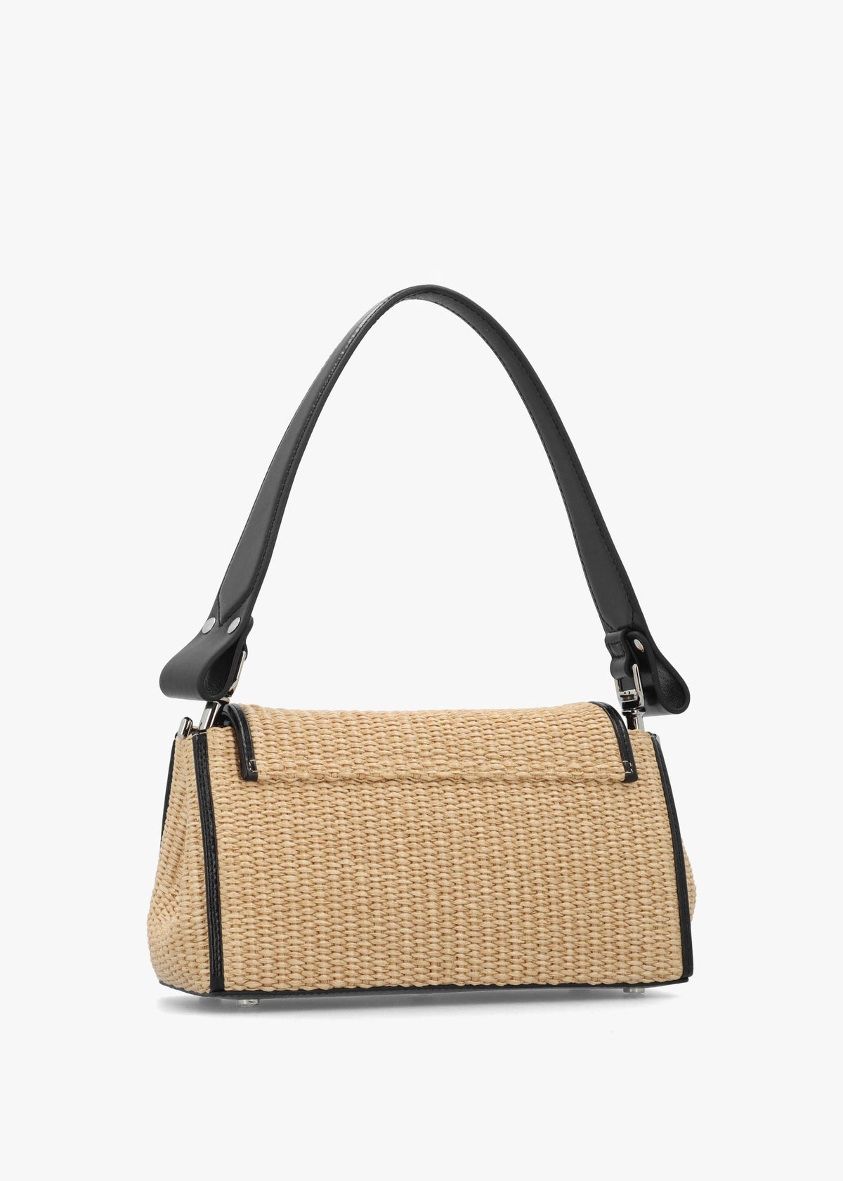 Hazel Natural Raffia Shoulder Bag