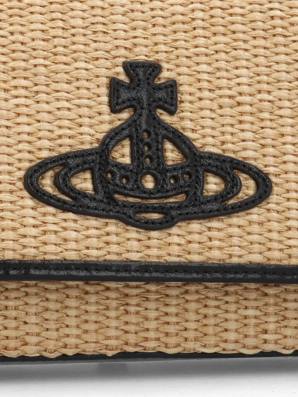 Hazel Natural Raffia Shoulder Bag