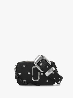 The Snapshot Mini Icon Studs Black Multi Leather Camera Bag