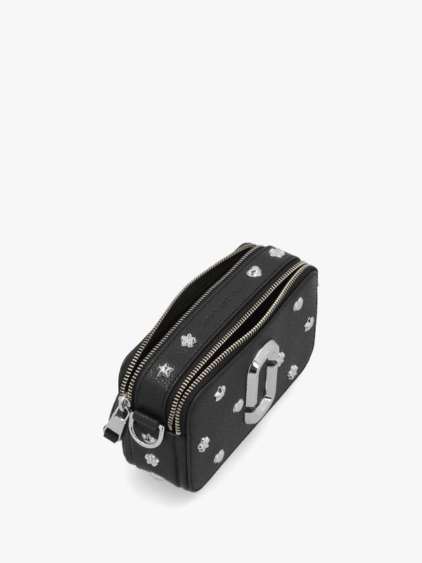 The Snapshot Mini Icon Studs Black Multi Leather Camera Bag
