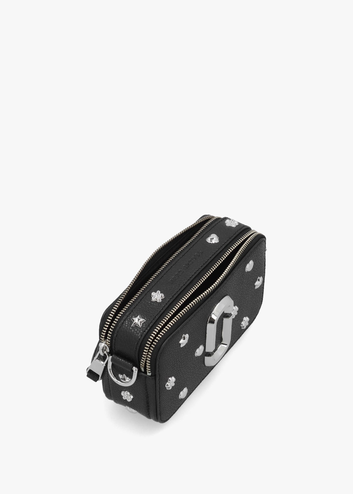 The Snapshot Mini Icon Studs Black Multi Leather Camera Bag