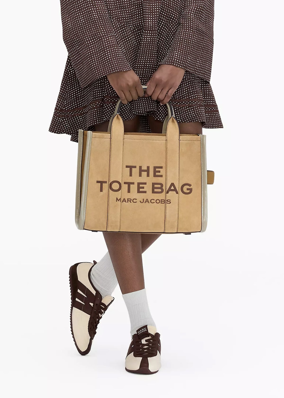 The Suede Medium Sahara Tote Bag