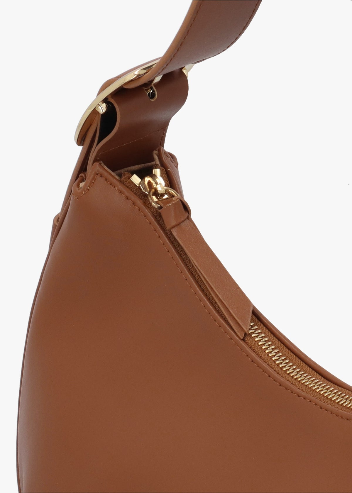 Medium Sutton Tan Leather Shoulder Bag