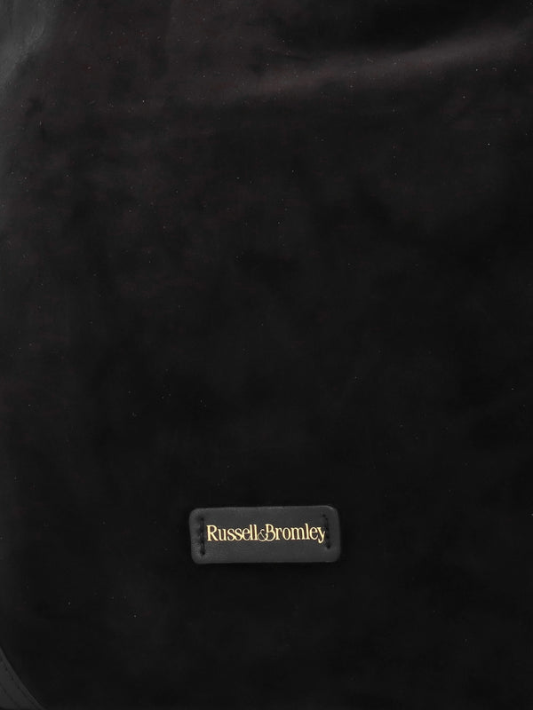 Counter Black Leather & Suede Hobo Shoulder Bag