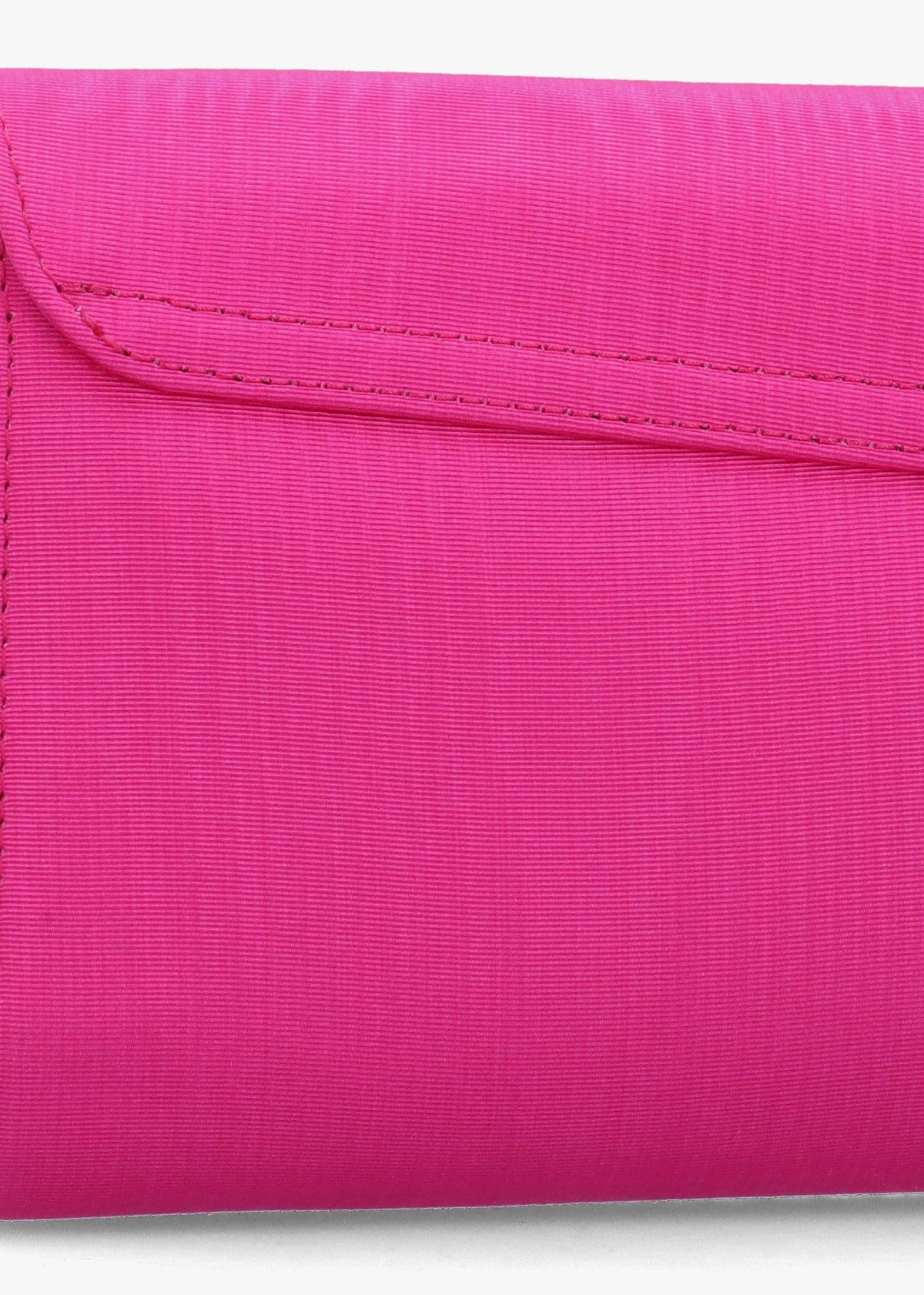 Colby Moiré Hot Pink Clutch Bag