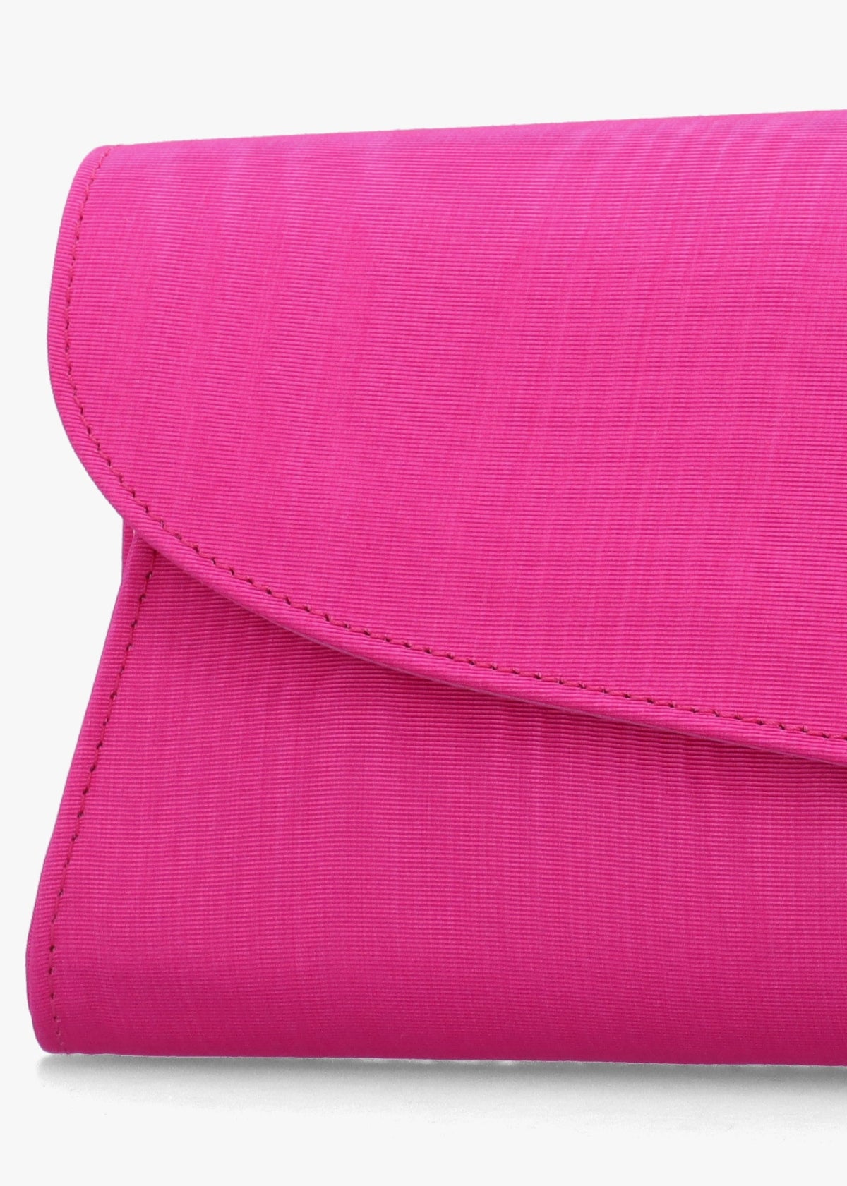 Colby Moiré Hot Pink Clutch Bag