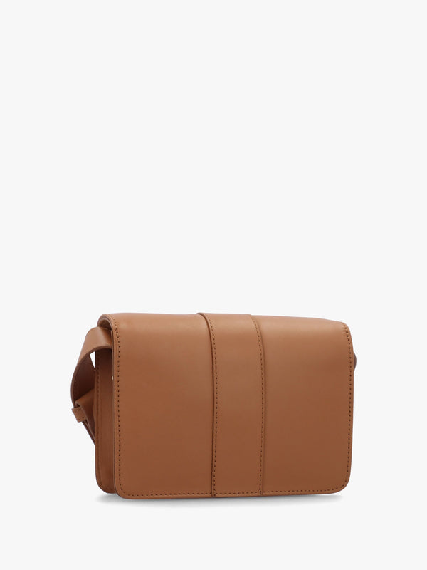 Brookvale Brown Leather Cross-Body Bag