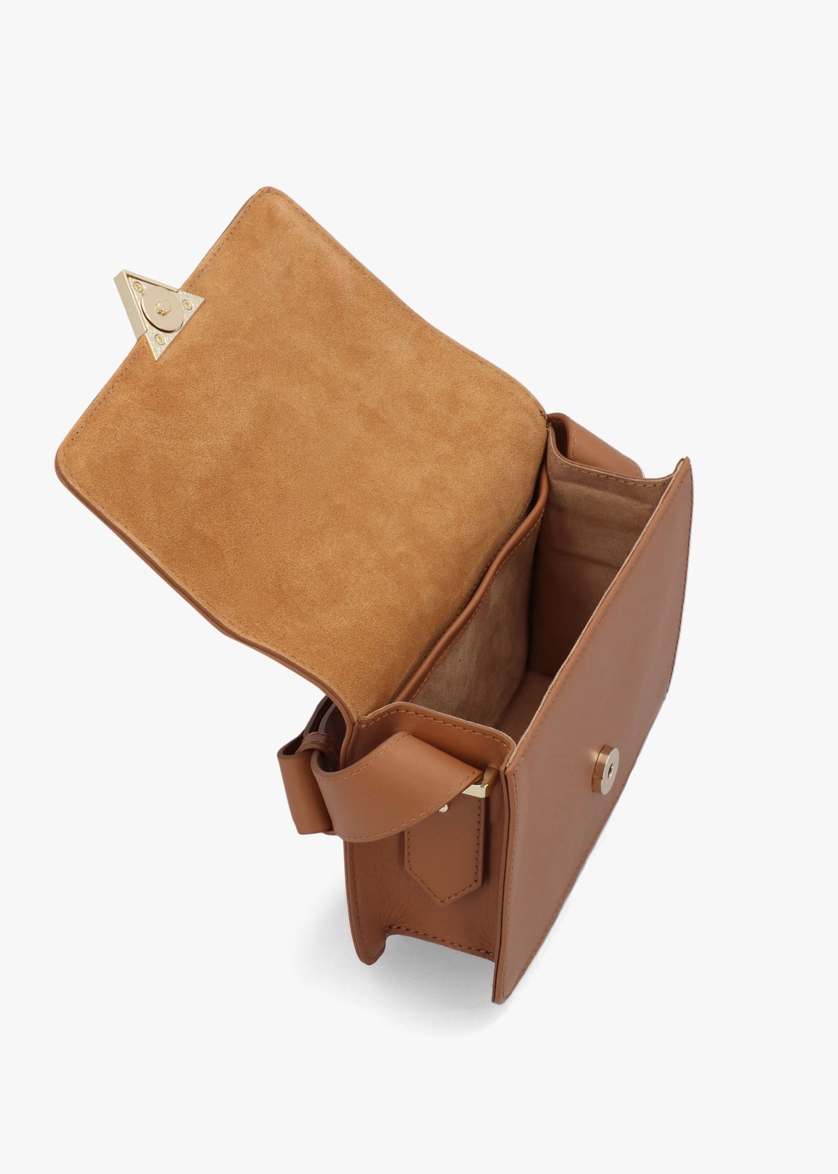 Brookvale Brown Leather Cross-Body Bag