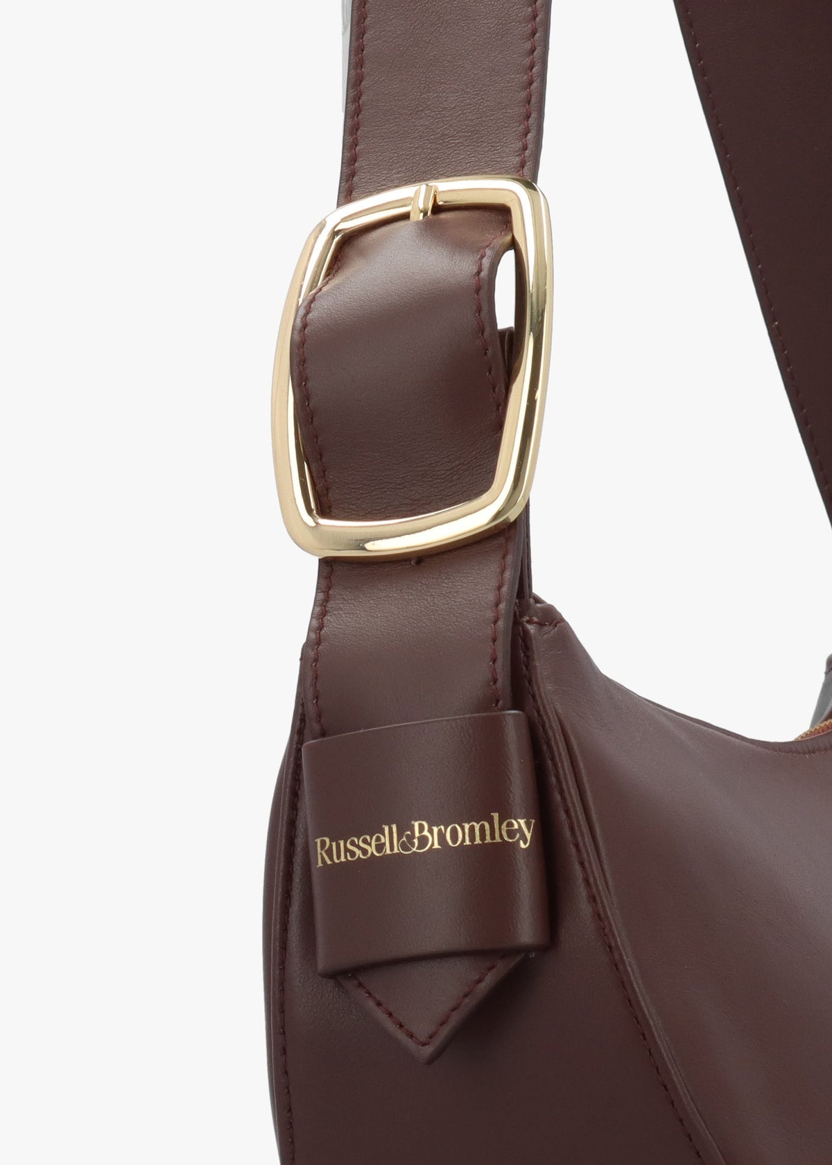 Small Sutton Brown Leather Shoulder Bag
