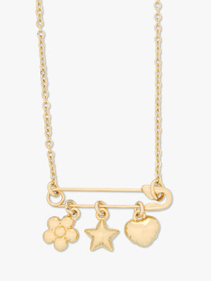 The Balloon Charm Gold Necklace