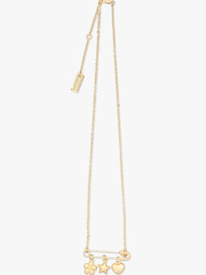The Balloon Charm Gold Necklace