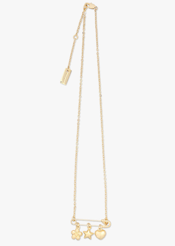 The Balloon Charm Gold Necklace