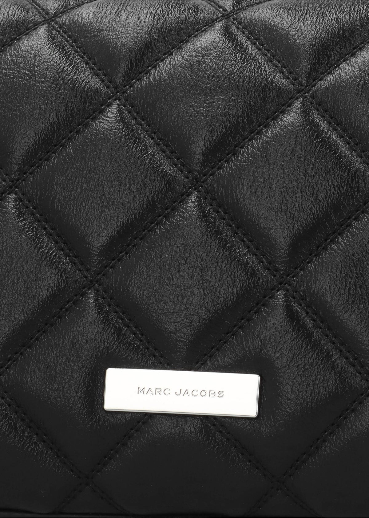 The Quilted Slim Dual Convertible Black Leather Shoulder Bag