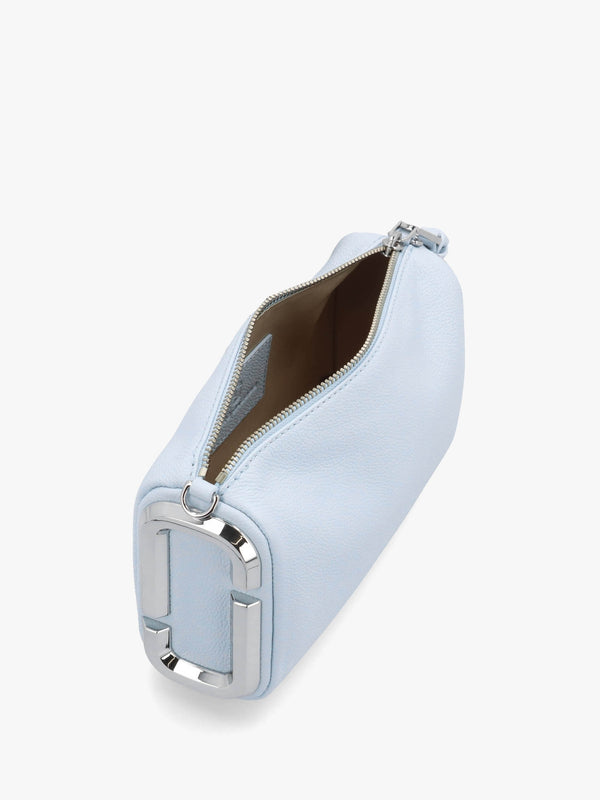The Snapshot Cloud Blue Leather Shoulder Bag