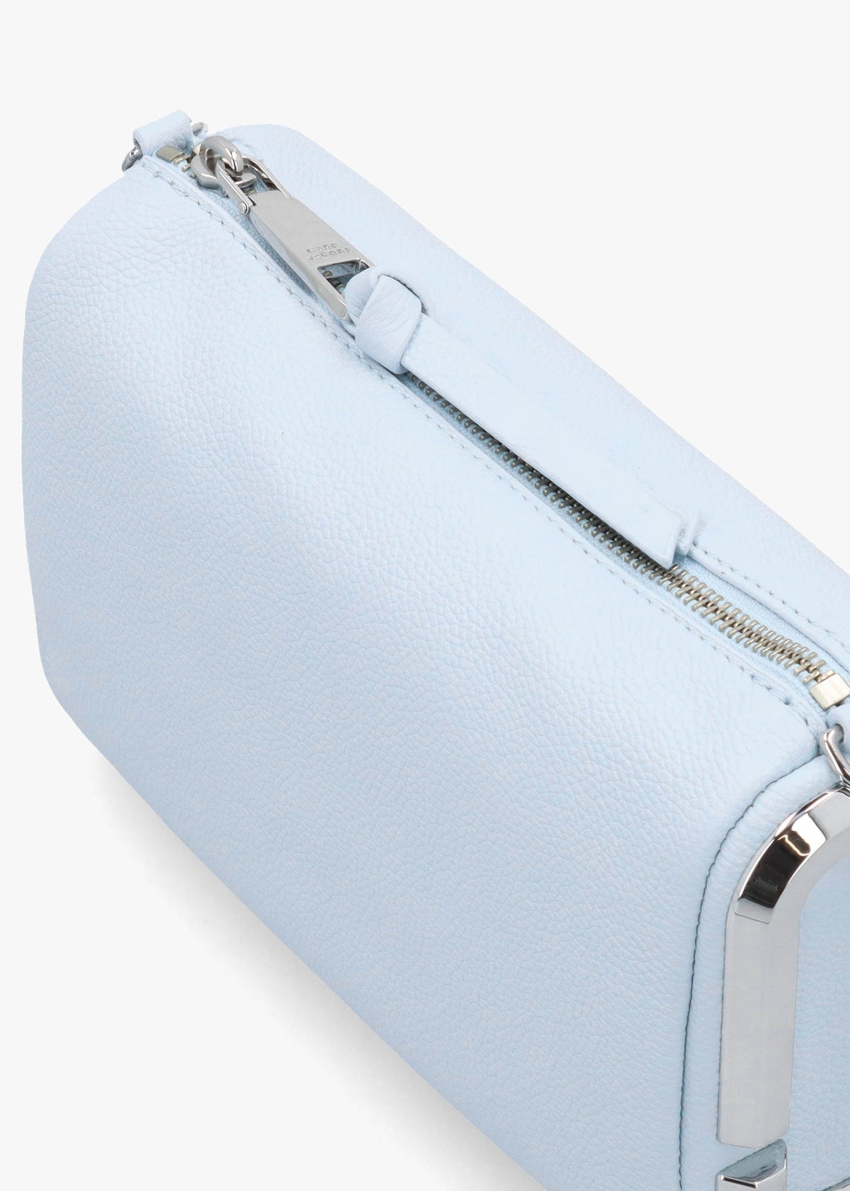 The Snapshot Cloud Blue Leather Shoulder Bag