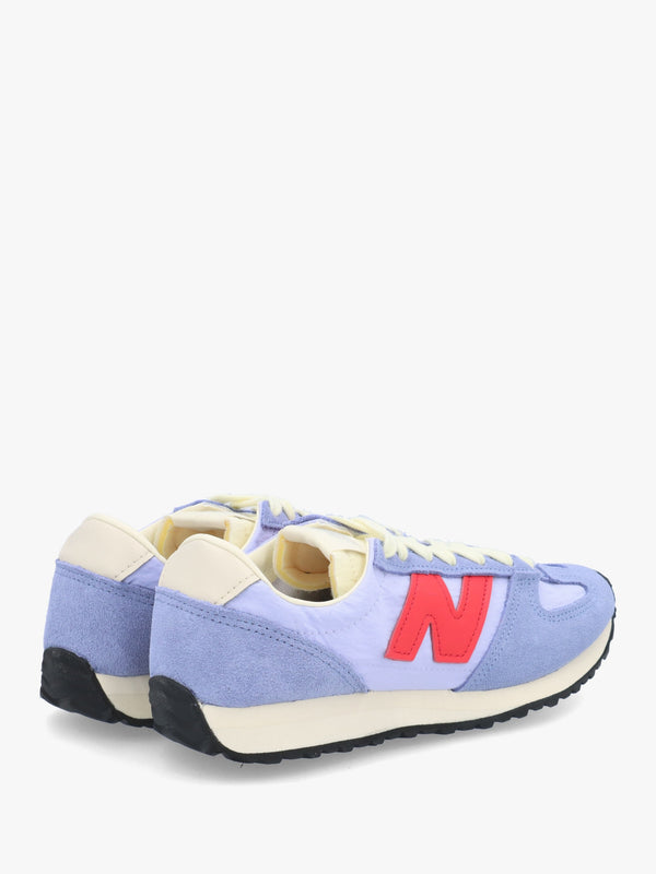 Women’s 471 Fairweather Blue Fire Cracker Suede Trainers