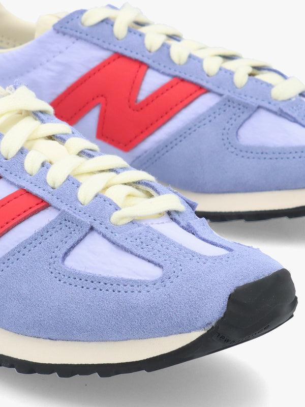 Women’s 471 Fairweather Blue Fire Cracker Suede Trainers