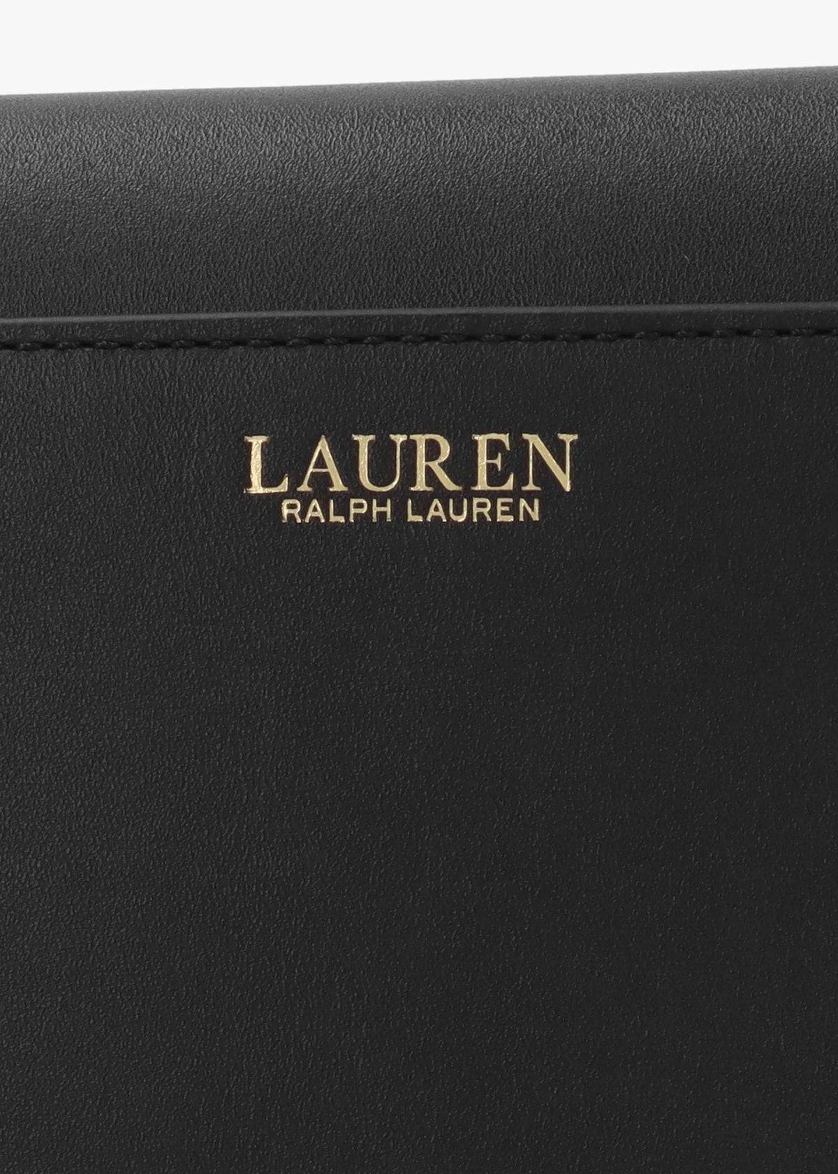 Medium Adair II Black Leather Wallet On A Chain
