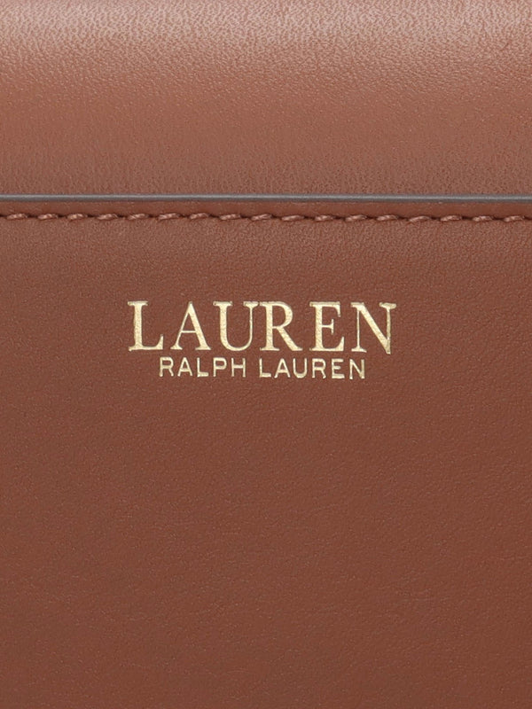 Medium Adair II Lauren Tan Leather Wallet On A Chain