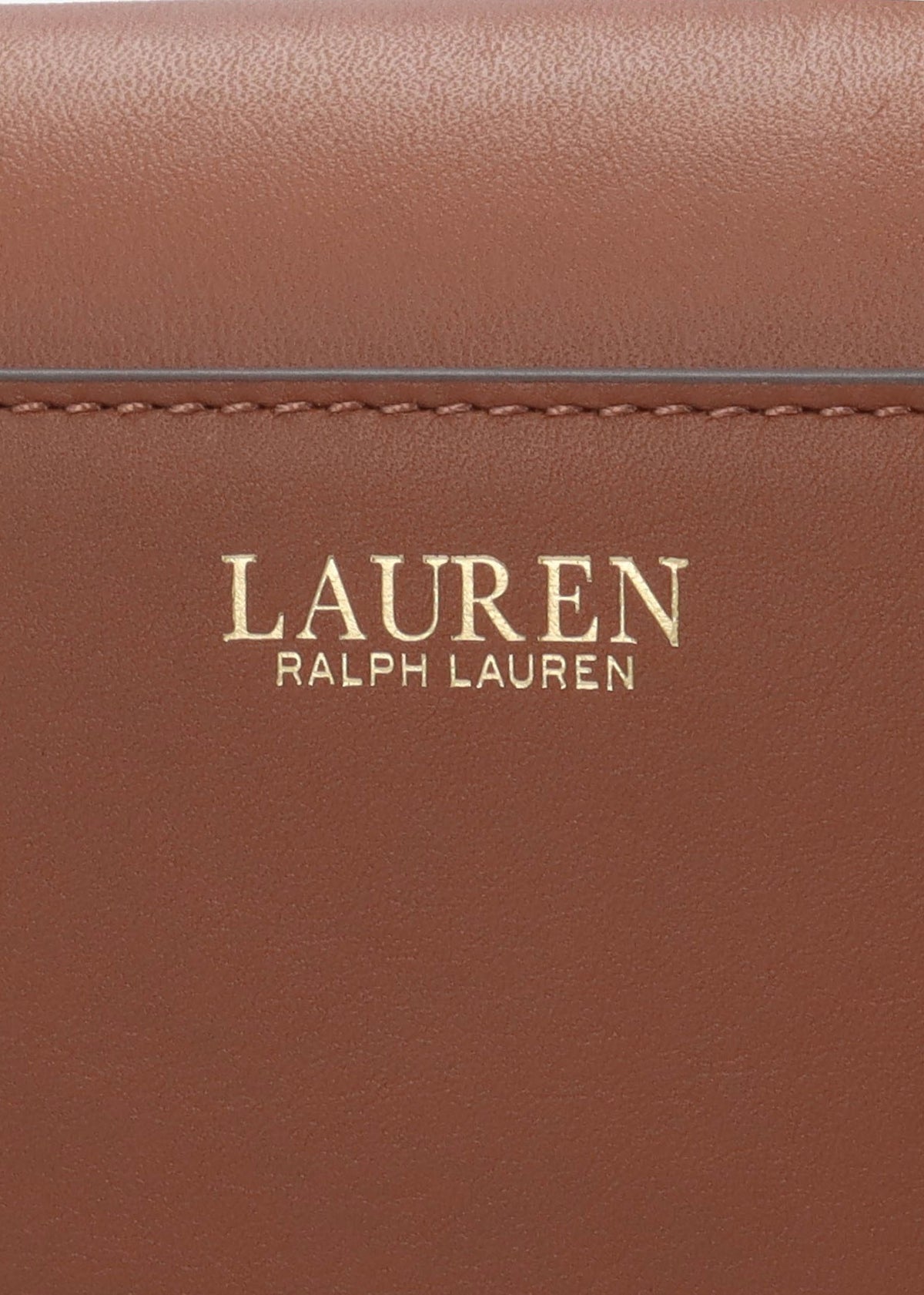 Medium Adair II Lauren Tan Leather Wallet On A Chain