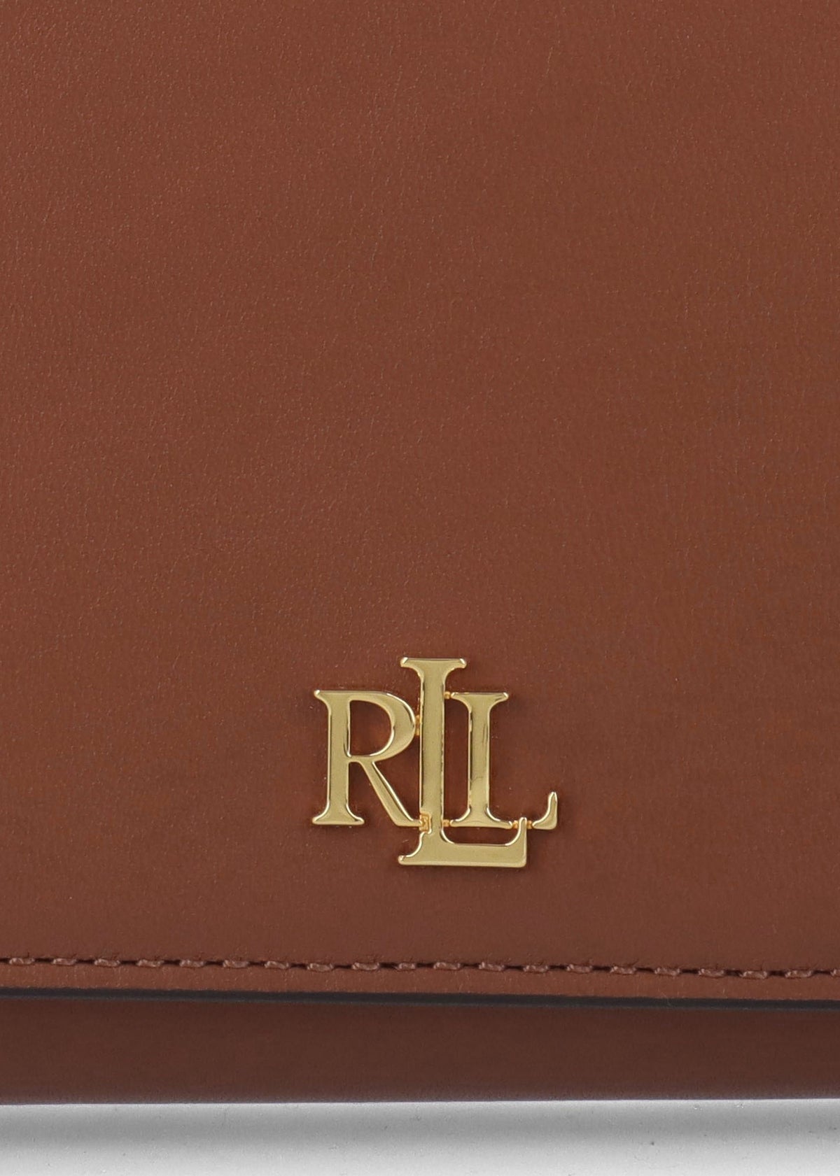 Medium Adair II Lauren Tan Leather Wallet On A Chain