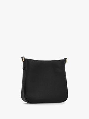 Small Cameryn Black Leather Cross-Body Bag