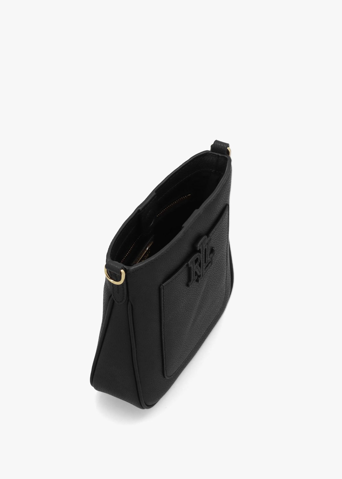 Small Cameryn Black Leather Cross-Body Bag