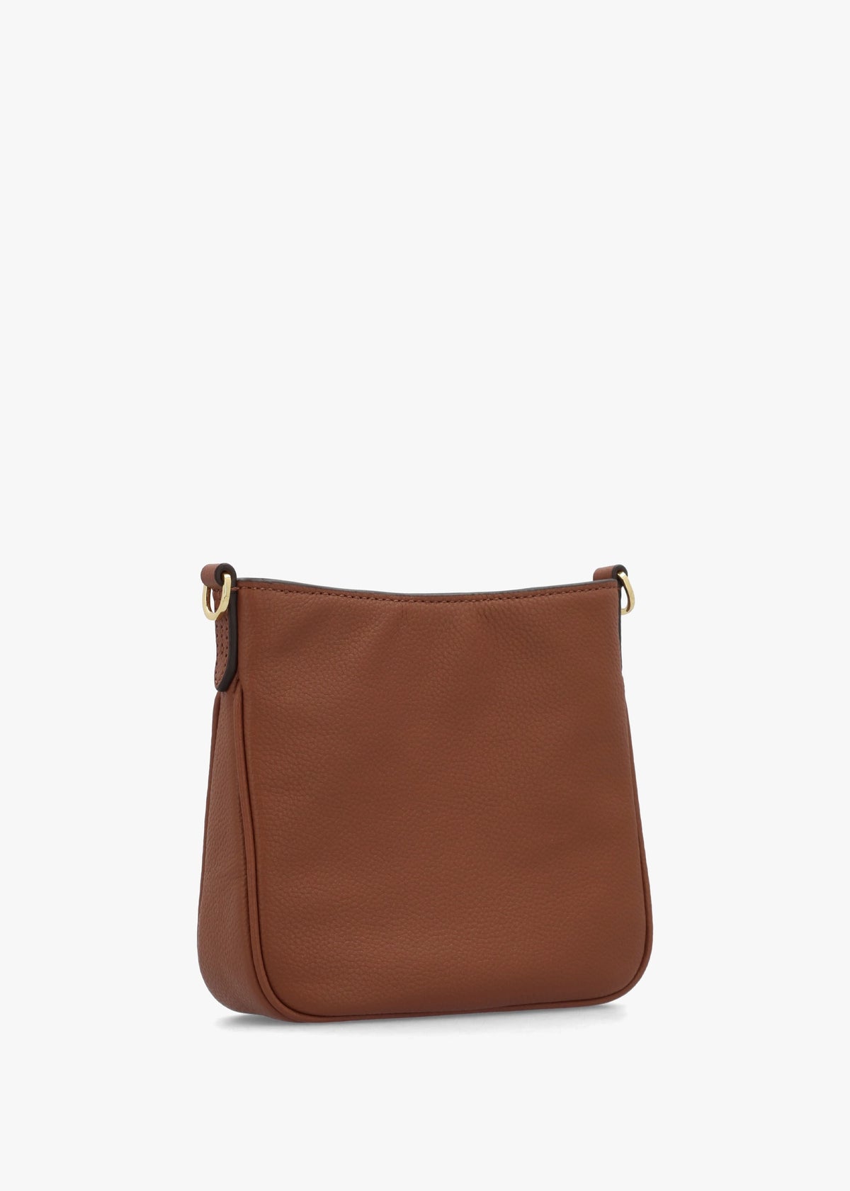 Small Cameryn Lauren Tan Leather Cross-Body Bag