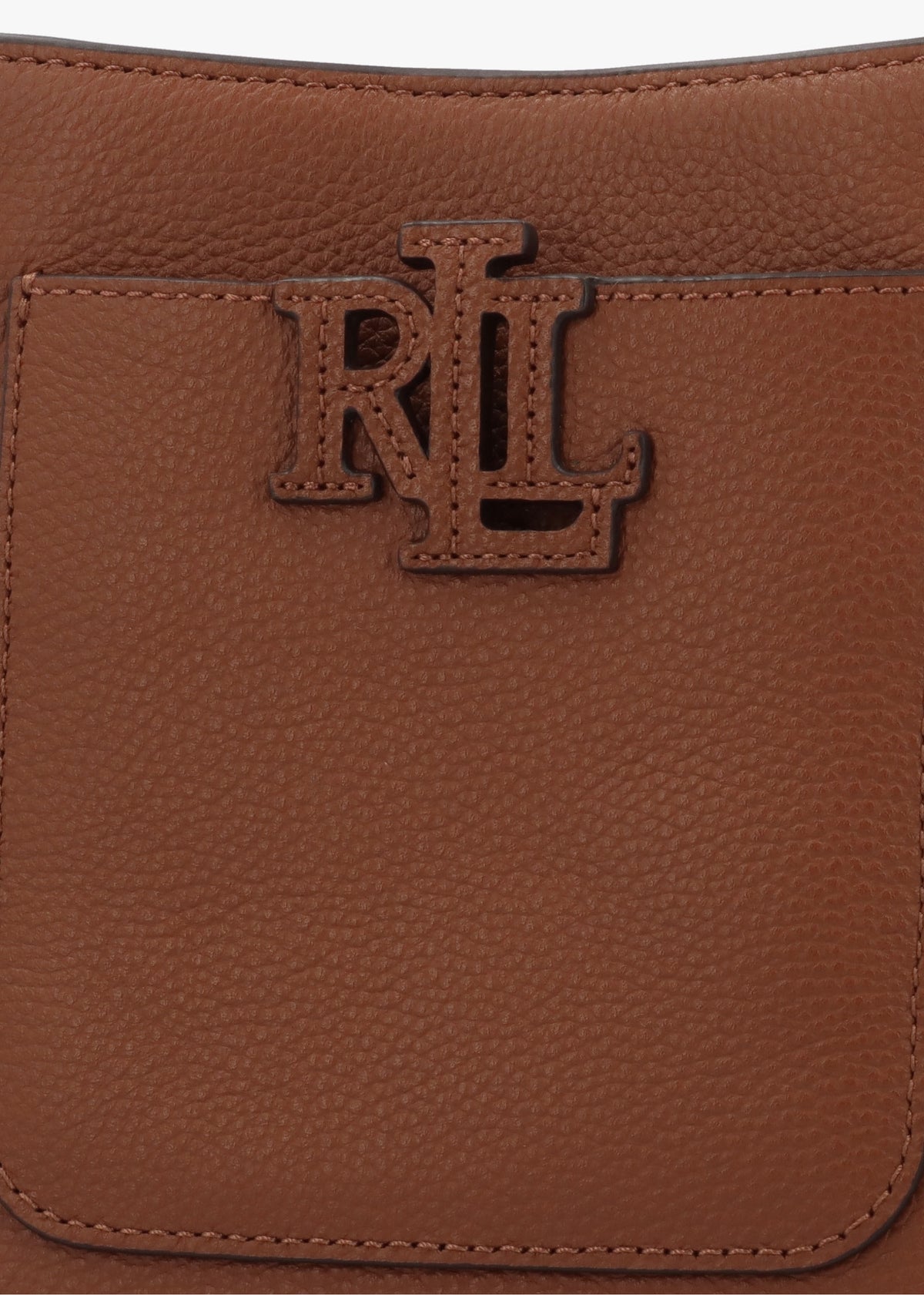 Small Cameryn Lauren Tan Leather Cross-Body Bag
