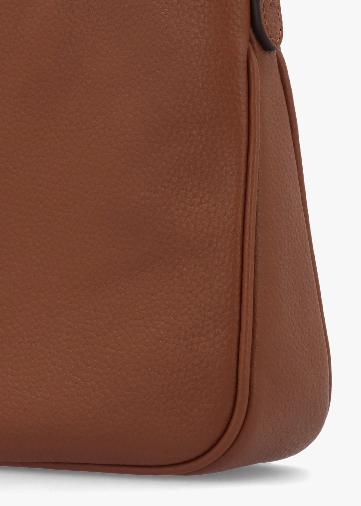 Small Cameryn Lauren Tan Leather Cross-Body Bag