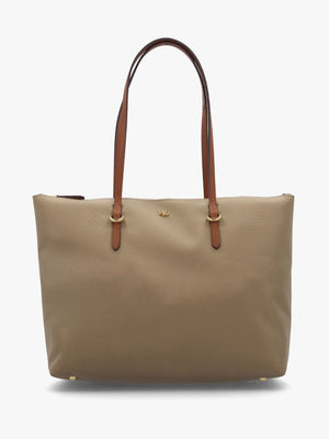 Medium Keaton 26 Clay Nylon Tote Bag