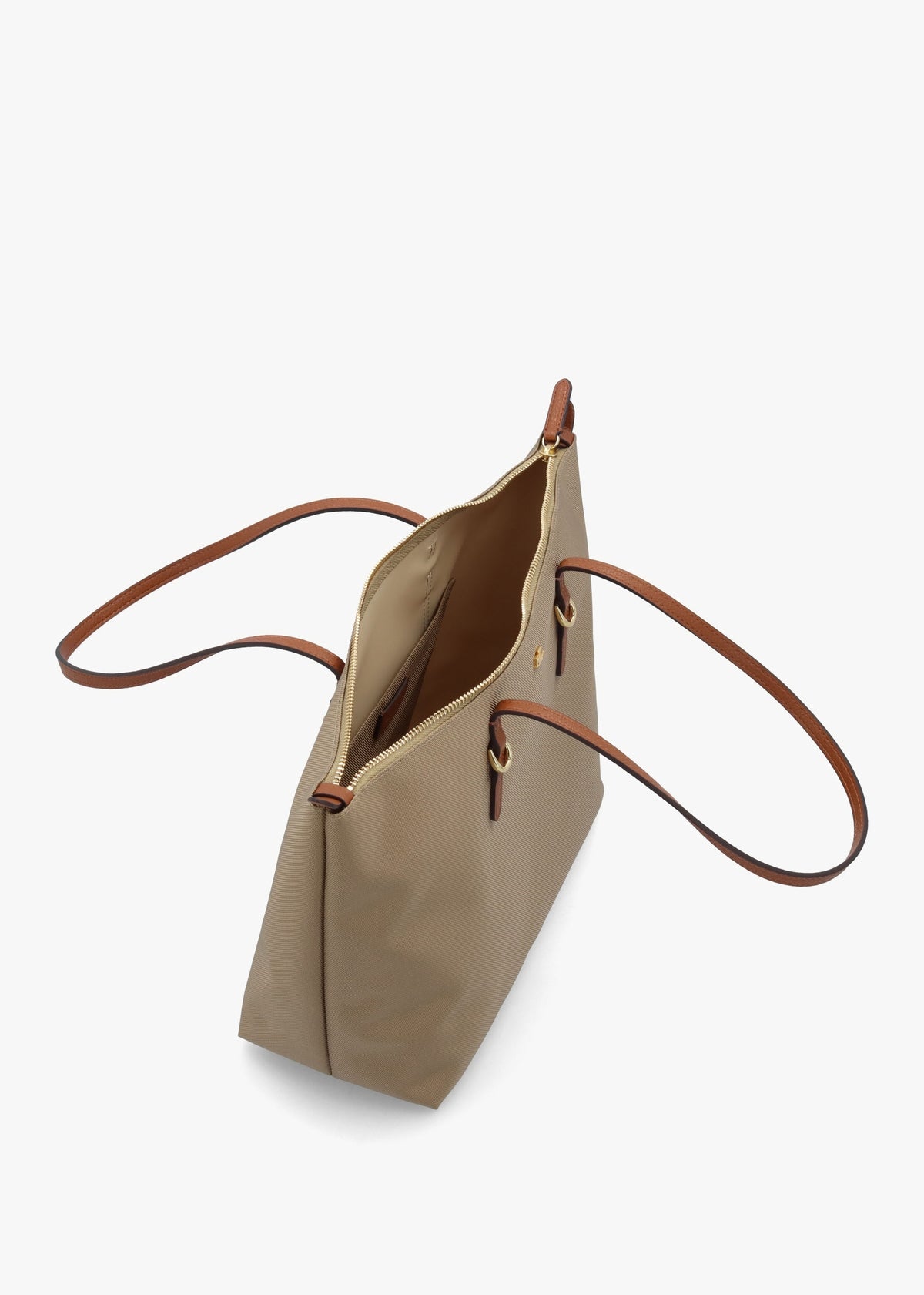 Medium Keaton 26 Clay Nylon Tote Bag