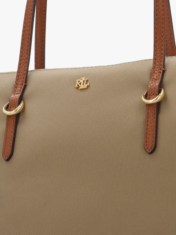 Medium Keaton 26 Clay Nylon Tote Bag