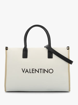 Acantha Ecru Nero Shopper Bag