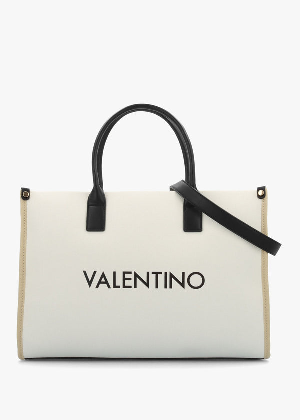 Acantha Ecru Nero Shopper Bag