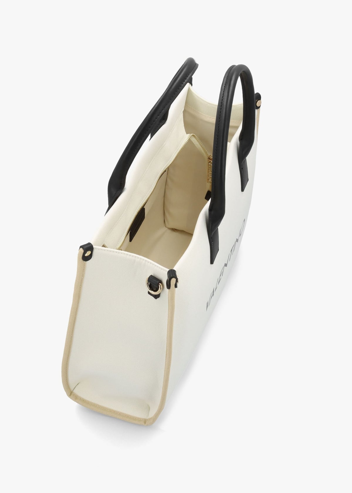 Acantha Ecru Nero Shopper Bag