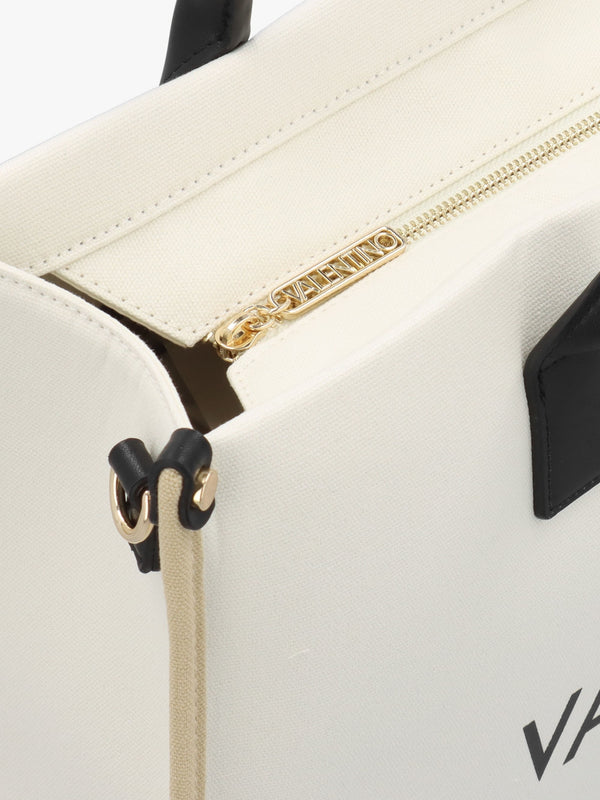 Acantha Ecru Nero Shopper Bag