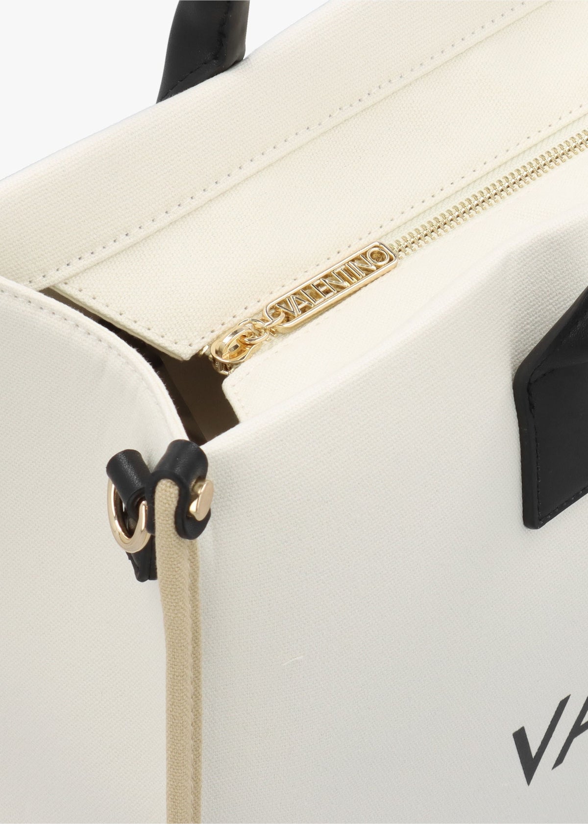 Acantha Ecru Nero Shopper Bag