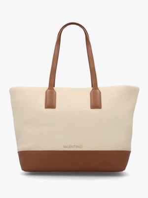 Atena Naturale Cuoio Shopper Bag