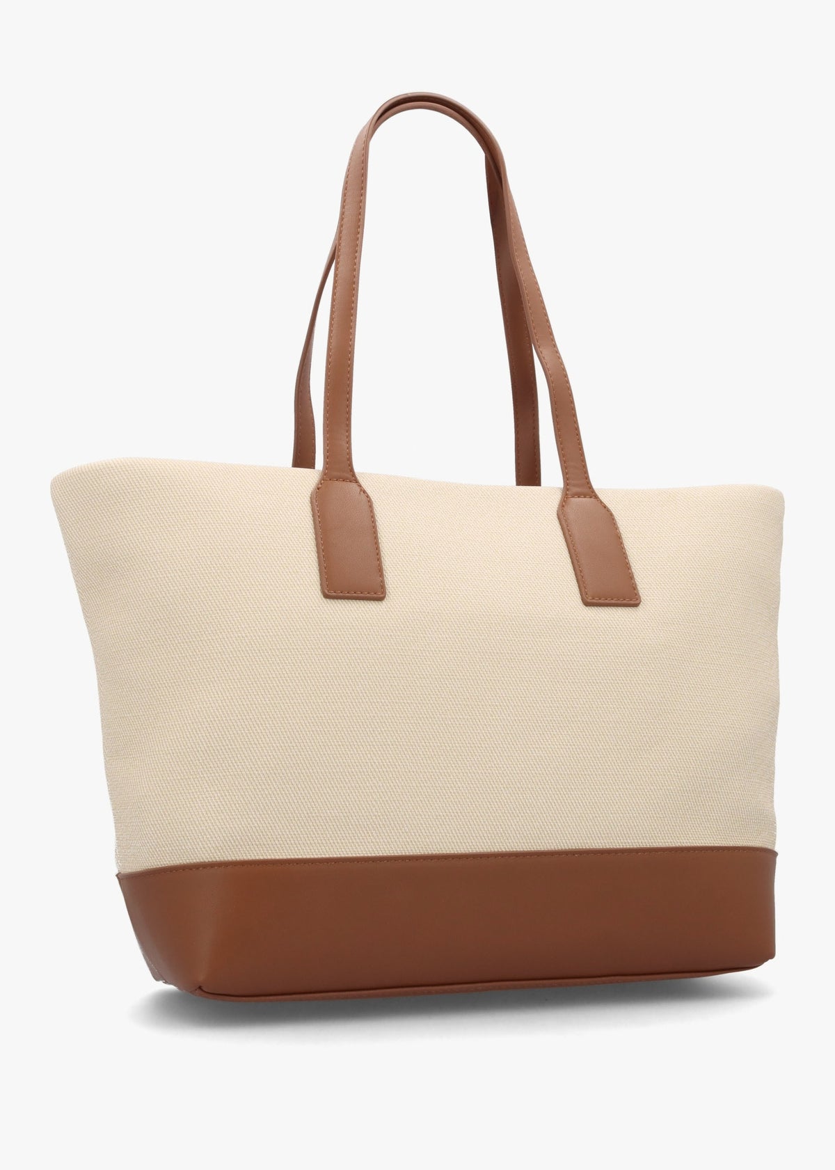 Atena Naturale Cuoio Shopper Bag
