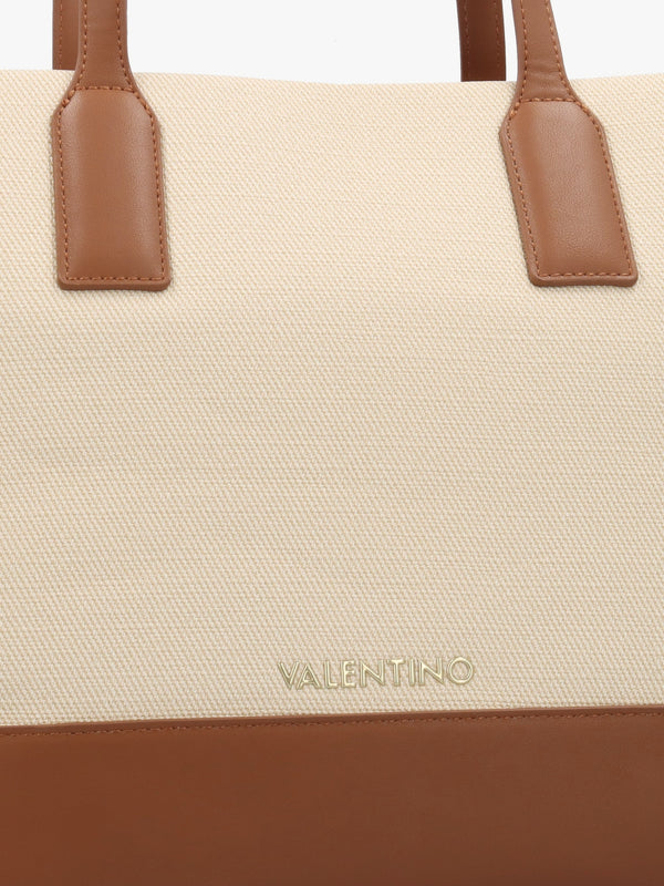 Atena Naturale Cuoio Shopper Bag