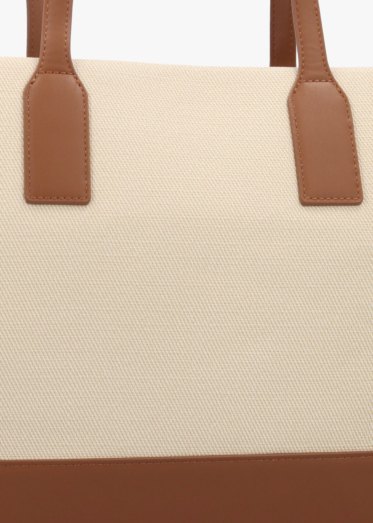 Atena Naturale Cuoio Shopper Bag